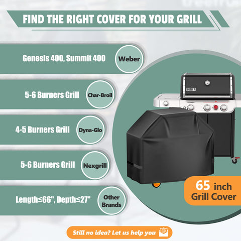 HomWanna durable construction offers long-lasting protection for outdoor grills.