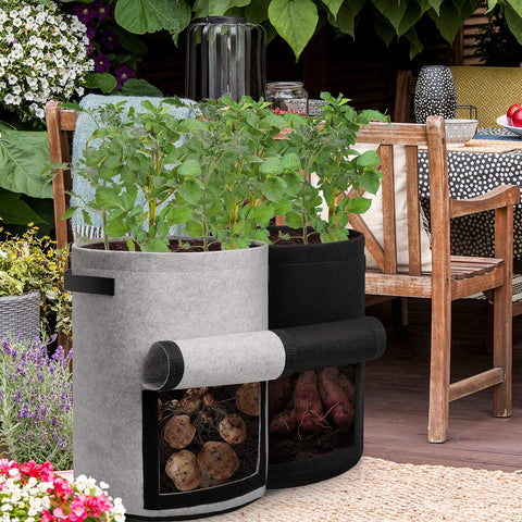 Homyhoo versatile for indoor and outdoor spaces like patios and balconies.