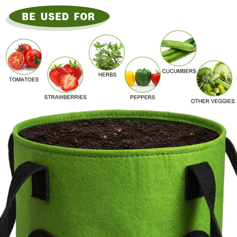 Homyhoo two-pack planters ready for seasonal reuse and storage.