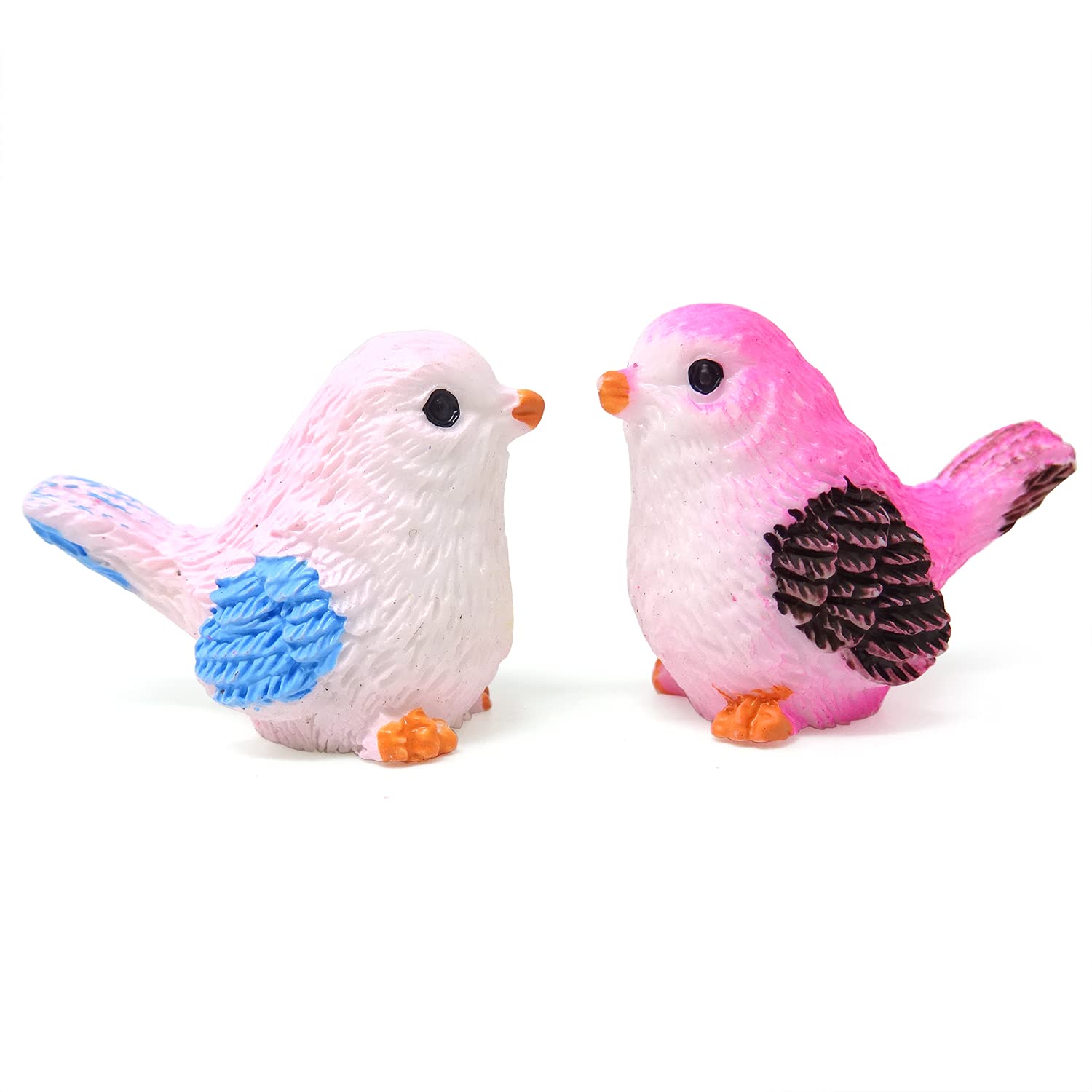 Honbay resin bird figurine adds whimsy to micro landscapes and desks