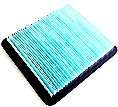 Honda 17211-ZL8-023 air filter, front view improves engine dust protection.