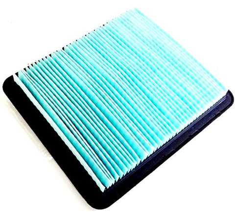 Honda 17211-ZL8-023 air filter, front view improves engine dust protection.