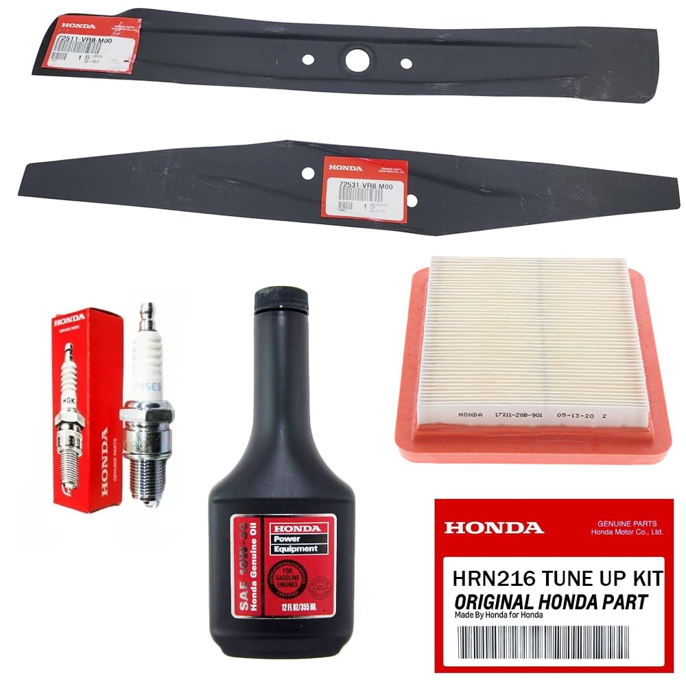 Honda HRN216 tune-up kit air filter for cleaner airflow and reliable starts.