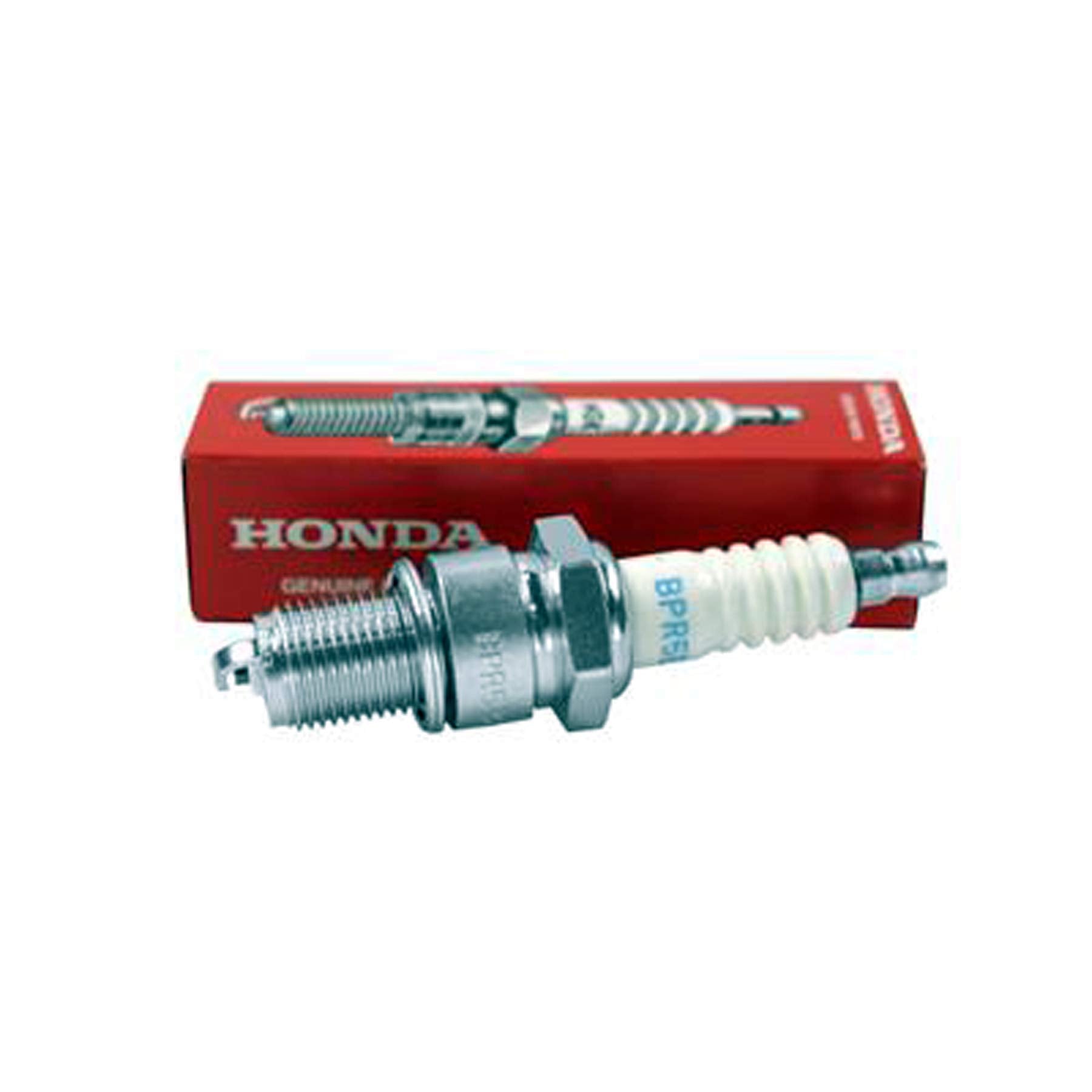 Retail packaging ready for Honda BPR5ES spark plug purchase