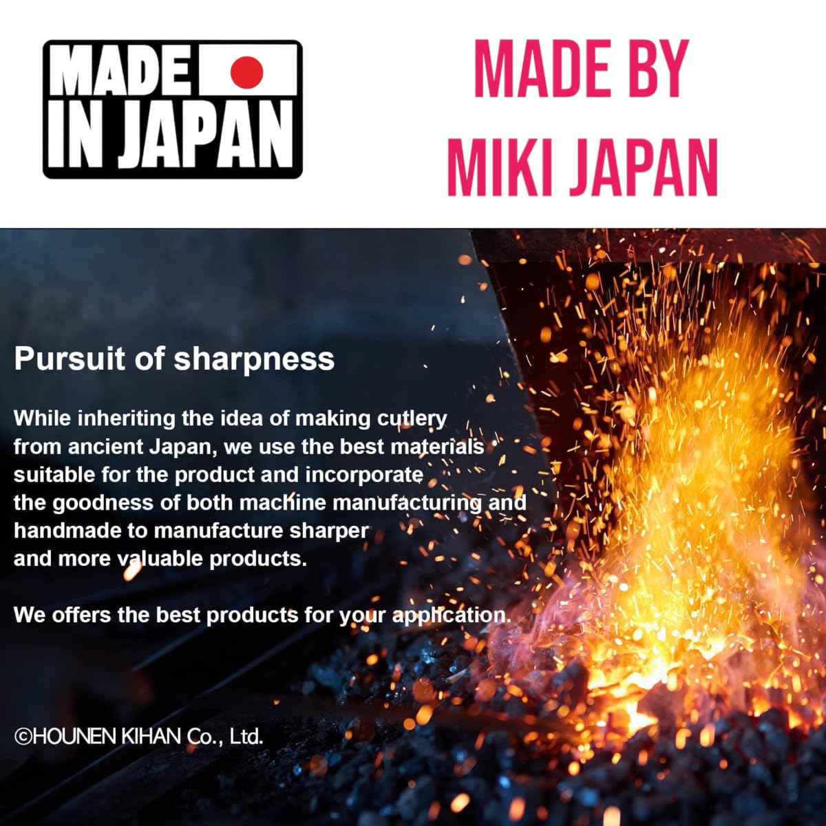 HONEN made in Japan authentic tool quality and craftsmanship