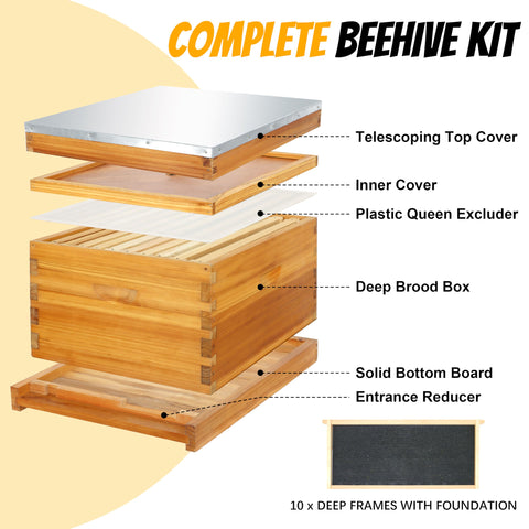 Honey Lake beekeeping tools kit with essential gear for beginners and pros.