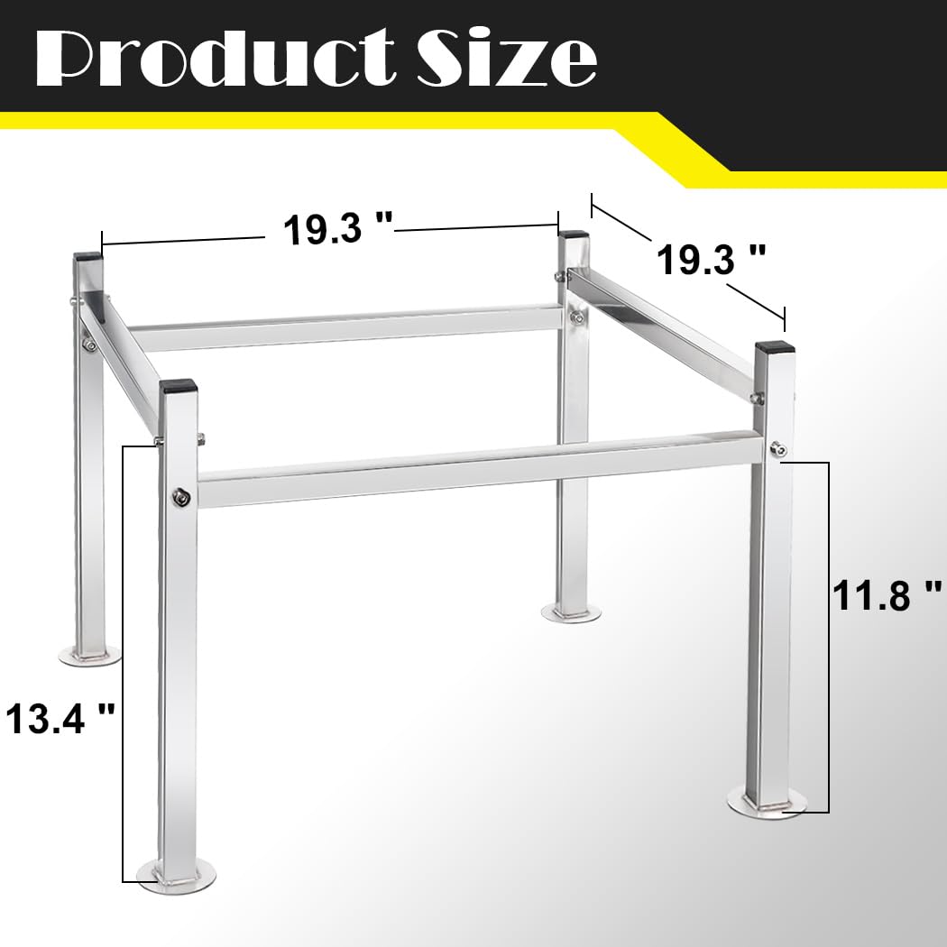 Honey Lake metal bee hive stand round base prevents tipping on uneven ground.