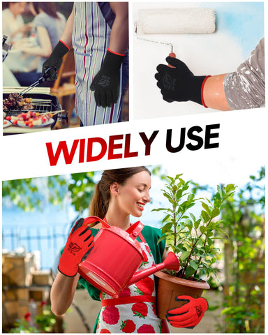 Honeydak gloves suit kitchen, garden, and yard chores for versatile use