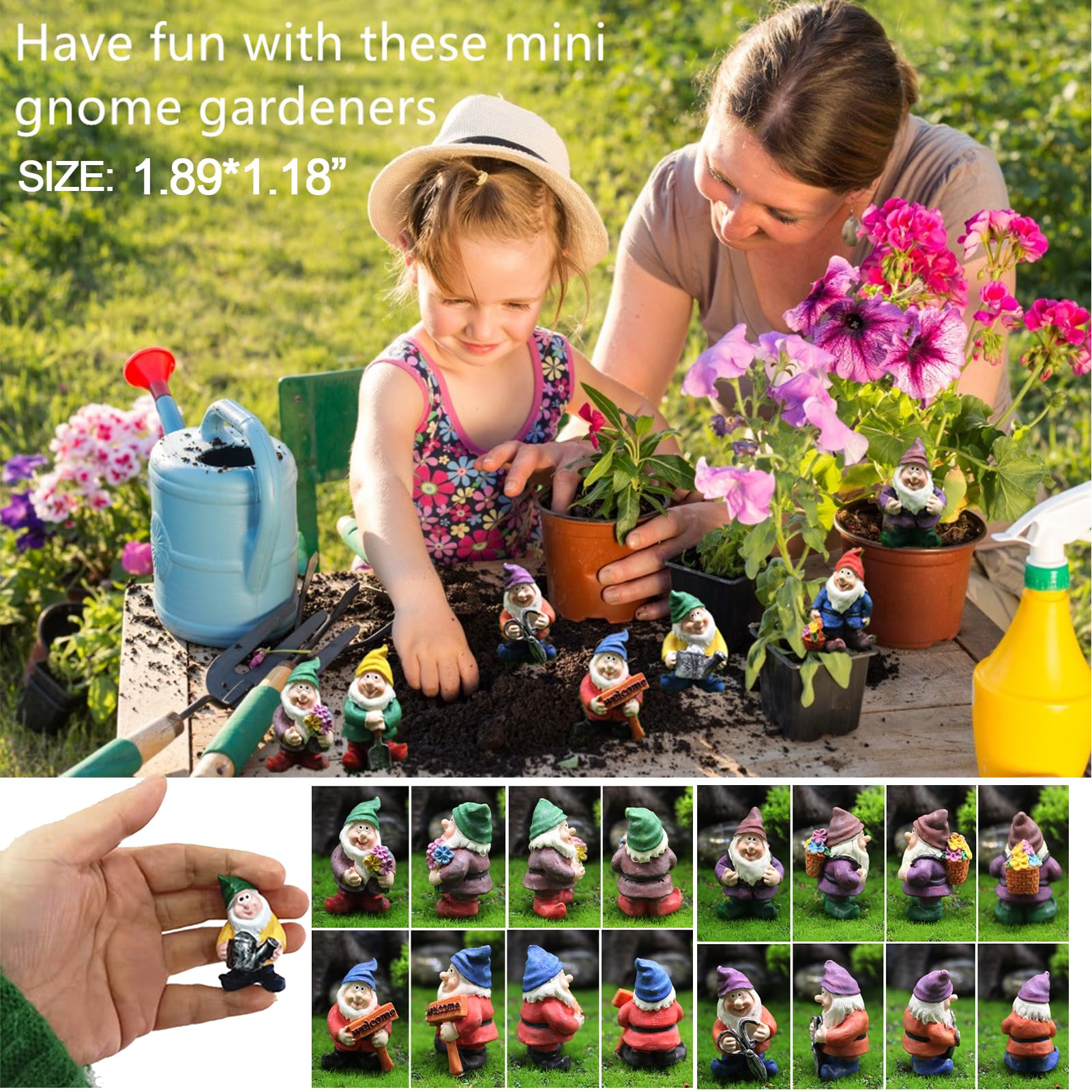 HONEYSHOW Seven Dwarfs figures bring friendly character to mini landscapes