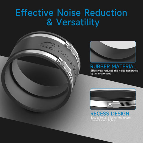 Hon&Guan 3-layer dryer hose offering durable ventilation under tough conditions.