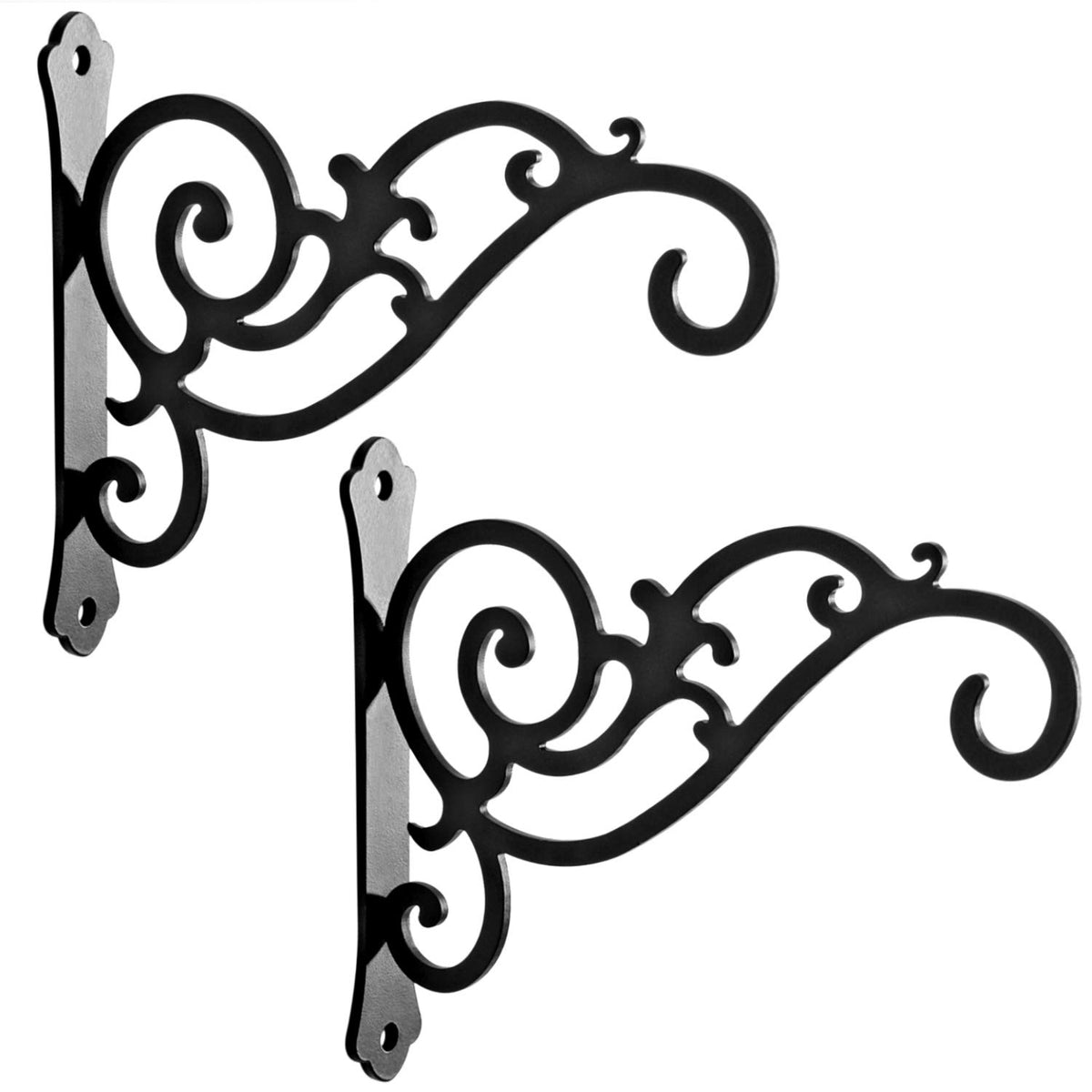 HongKim 2-piece 6-inch wall hooks extend from the wall for secure hanging.