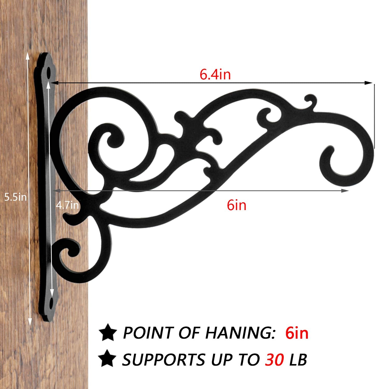 HongKim wall hook supports vertical and horizontal mounting options.