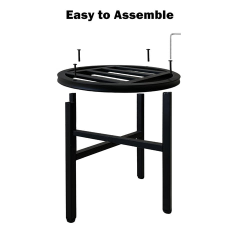 Hongsane large flower pot display shelf ideal for patios