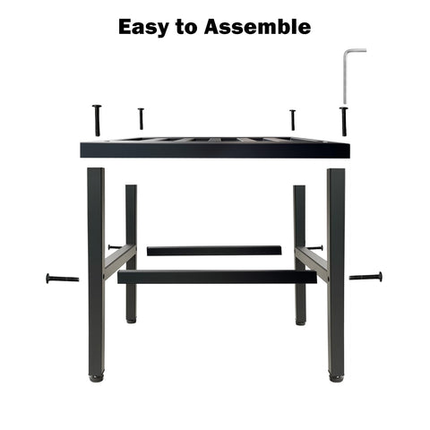 Hongsane outdoor-ready plant stand for patios, balconies, or gardens