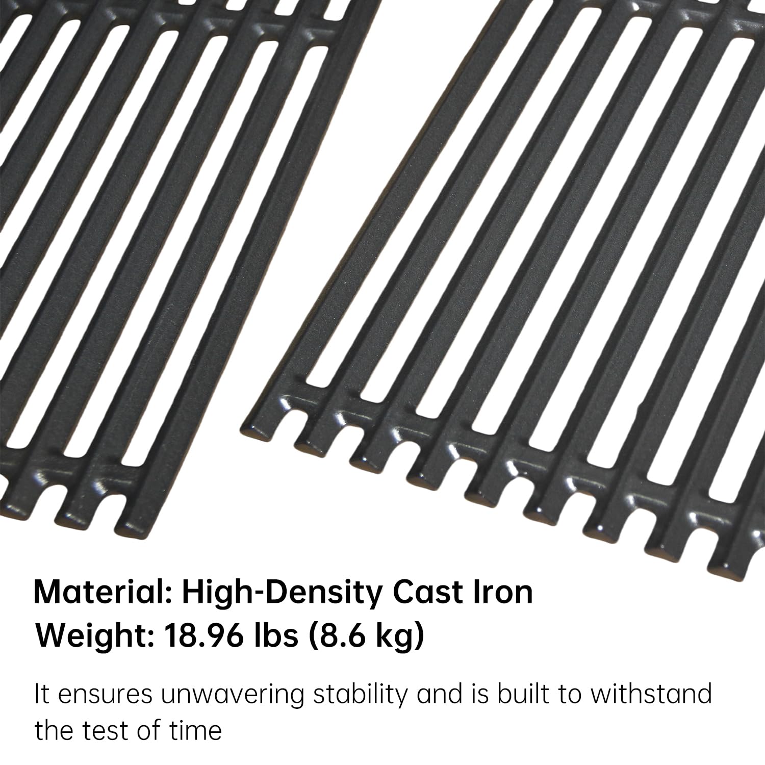 Hongso grates easy-clean finish aids quick cleanup after grilling