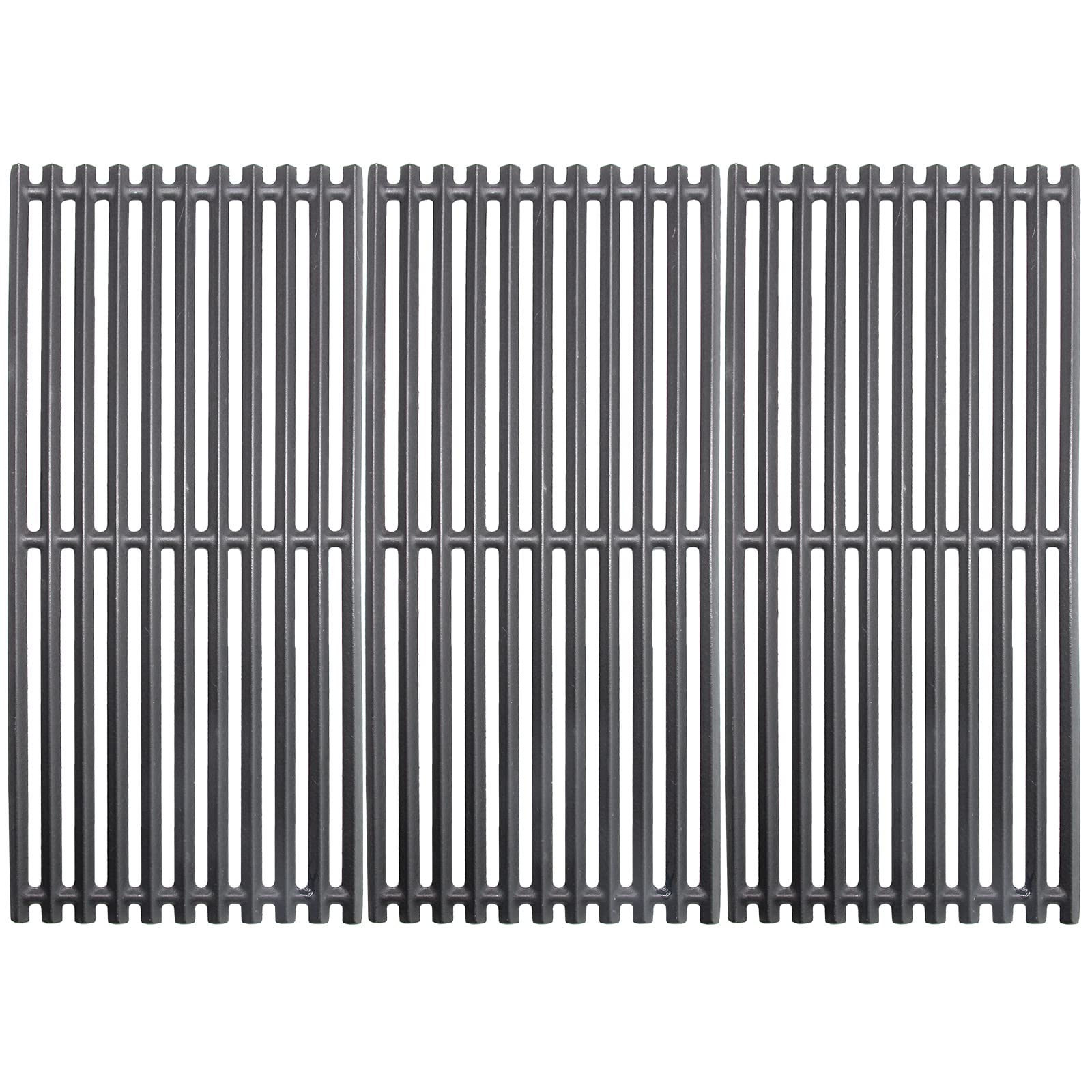Hongso 17-inch cast iron grill grates top piece shown for even heat and searing