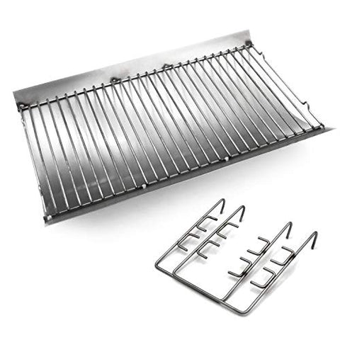 Hongso 27-inch ash pan for Chargriller 1224 grills, clean burning and easy ash disposal.