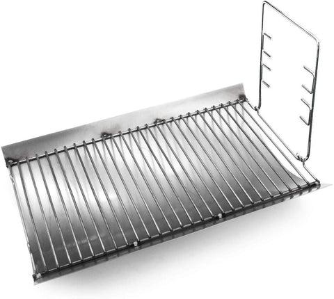 Hongso 27-inch ash pan for Chargriller 2727, helps contain ash and keep interior clean.