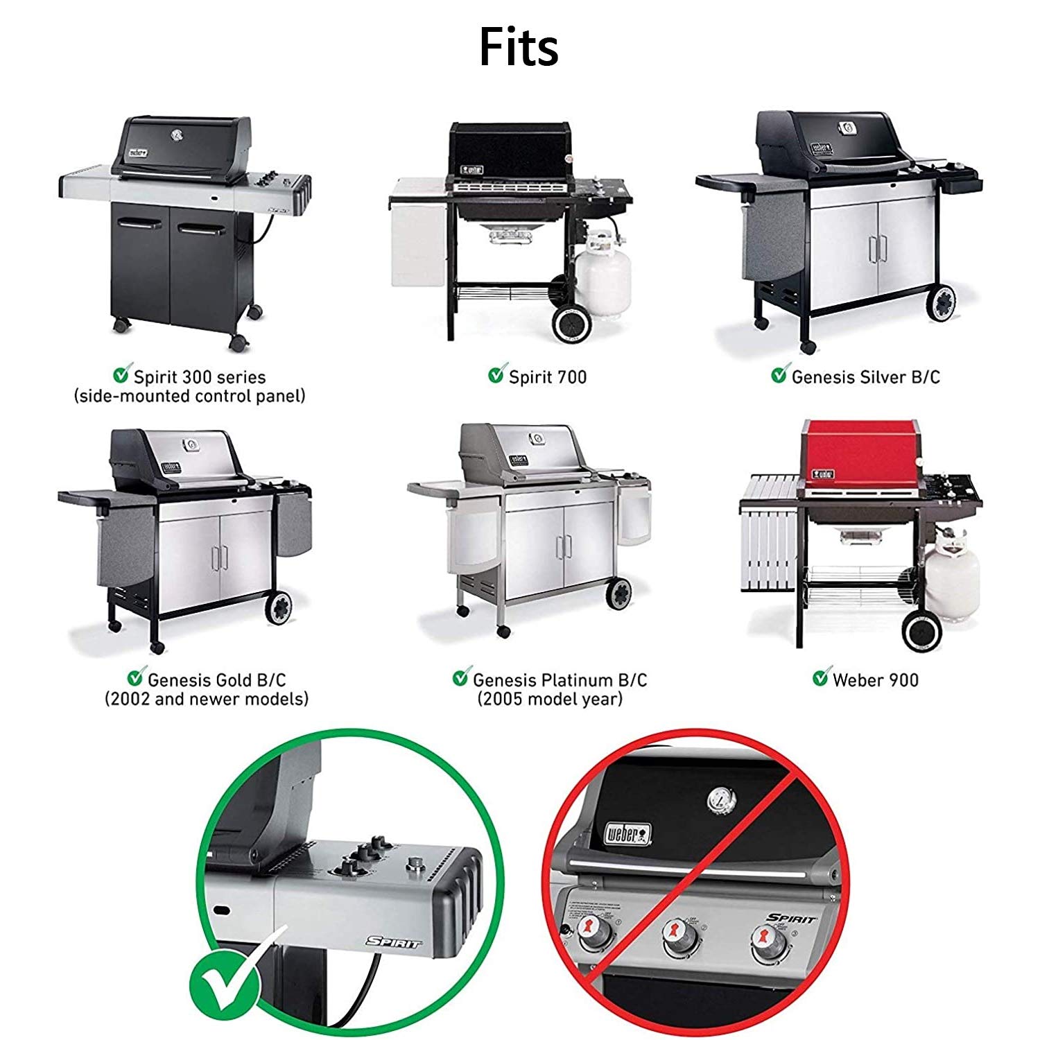 Five-bar Hongso pack ready for Weber-style grilling setups.