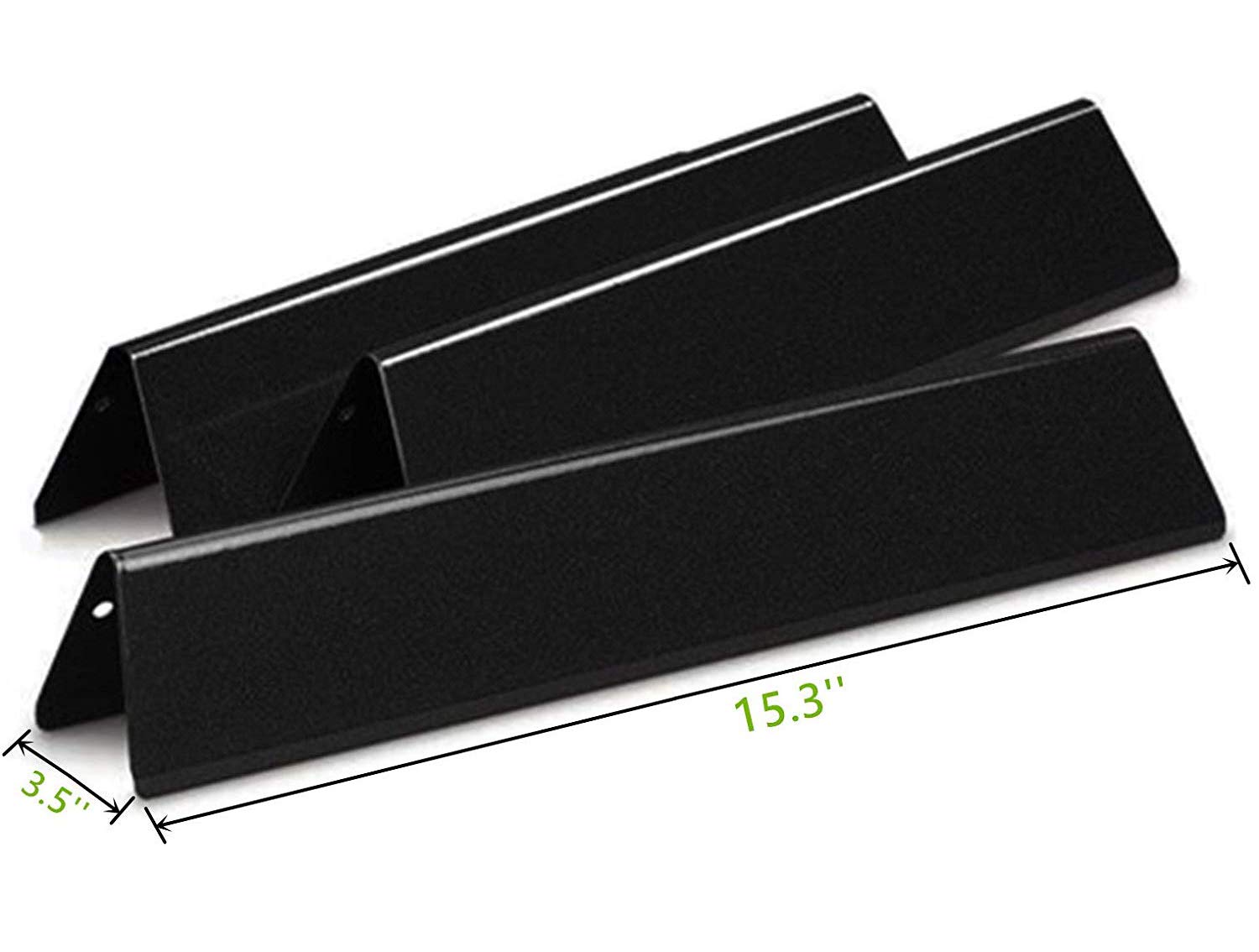 Hongso flavorizer bars angled design inside grill for even heat and smoky flavor.