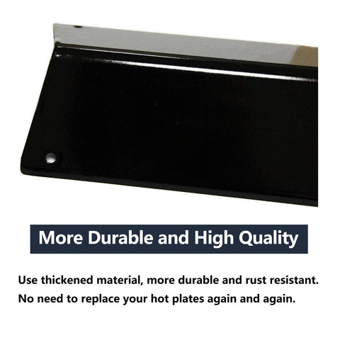 Hongso flavorizer bars front-panel fit guide ensures secure replacement on front-controlled grills.