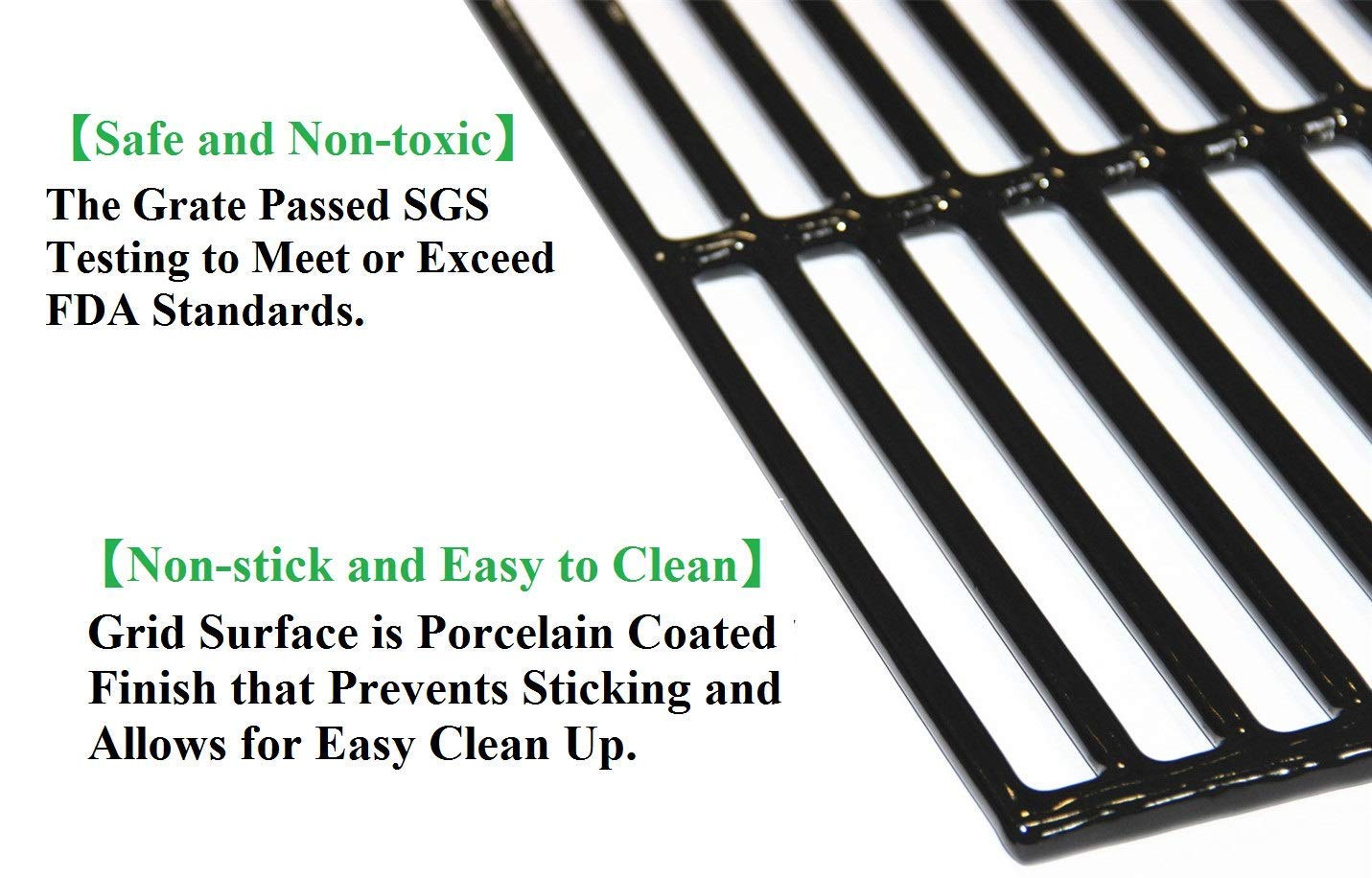 Hongso grill grids with exact dimensions for a snug fit