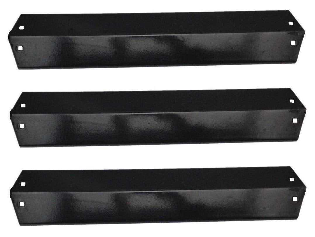 Hongso heat plates shield for Chargriller 5050 front view; improves heat distribution.