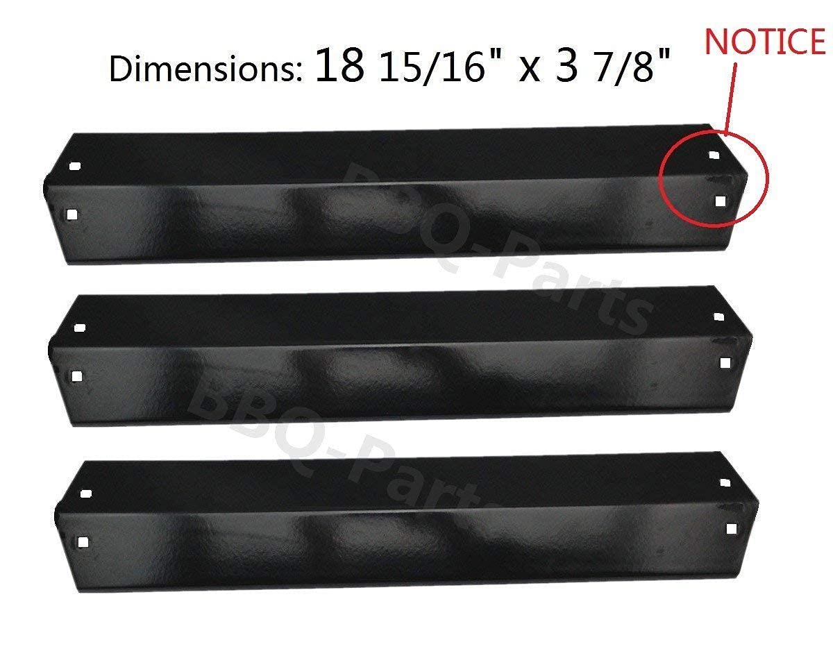 Hongso heat tent in porcelain steel fits Chargriller precisely
