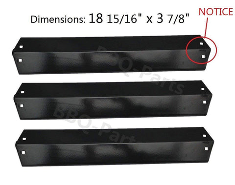 Hongso heat tent in porcelain steel fits Chargriller precisely
