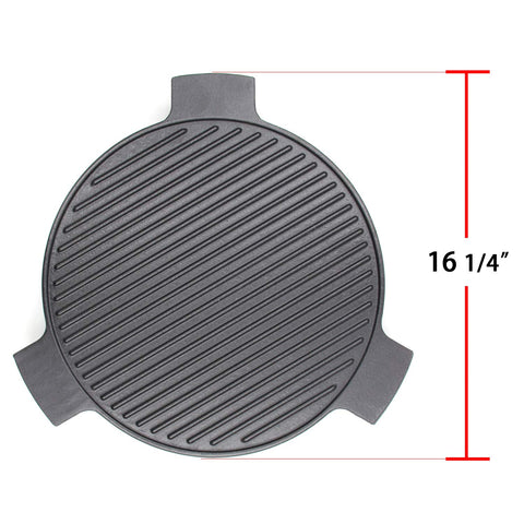 Hongso plate setter compatible with large kamado grills and Big Green Egg.