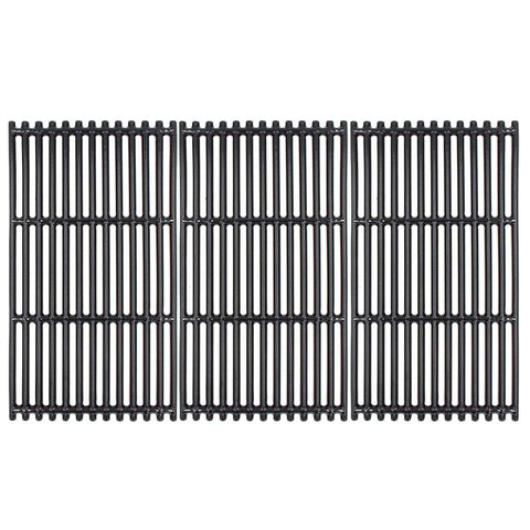 Hongso porcelain-coated cast-iron grates in front view offer easy cleanup and even heating