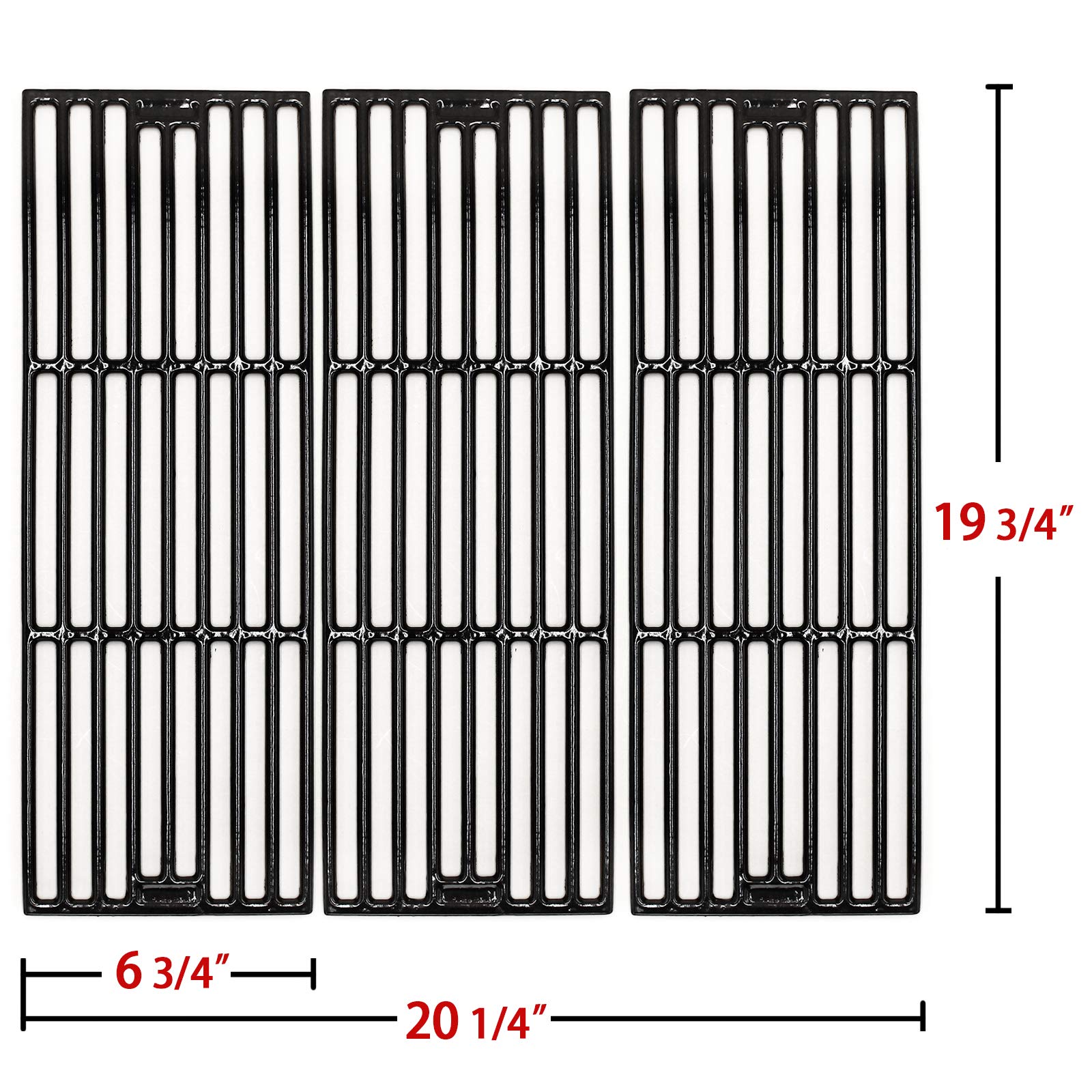 Hongso porcelain-coated grate for King Griller 3008/5252, rust-resistant enamel longevity