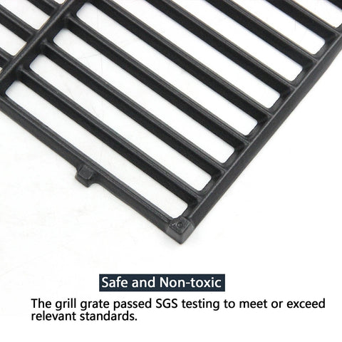 Hongso porcelain enamel finish grates resist sticking and are easy to clean