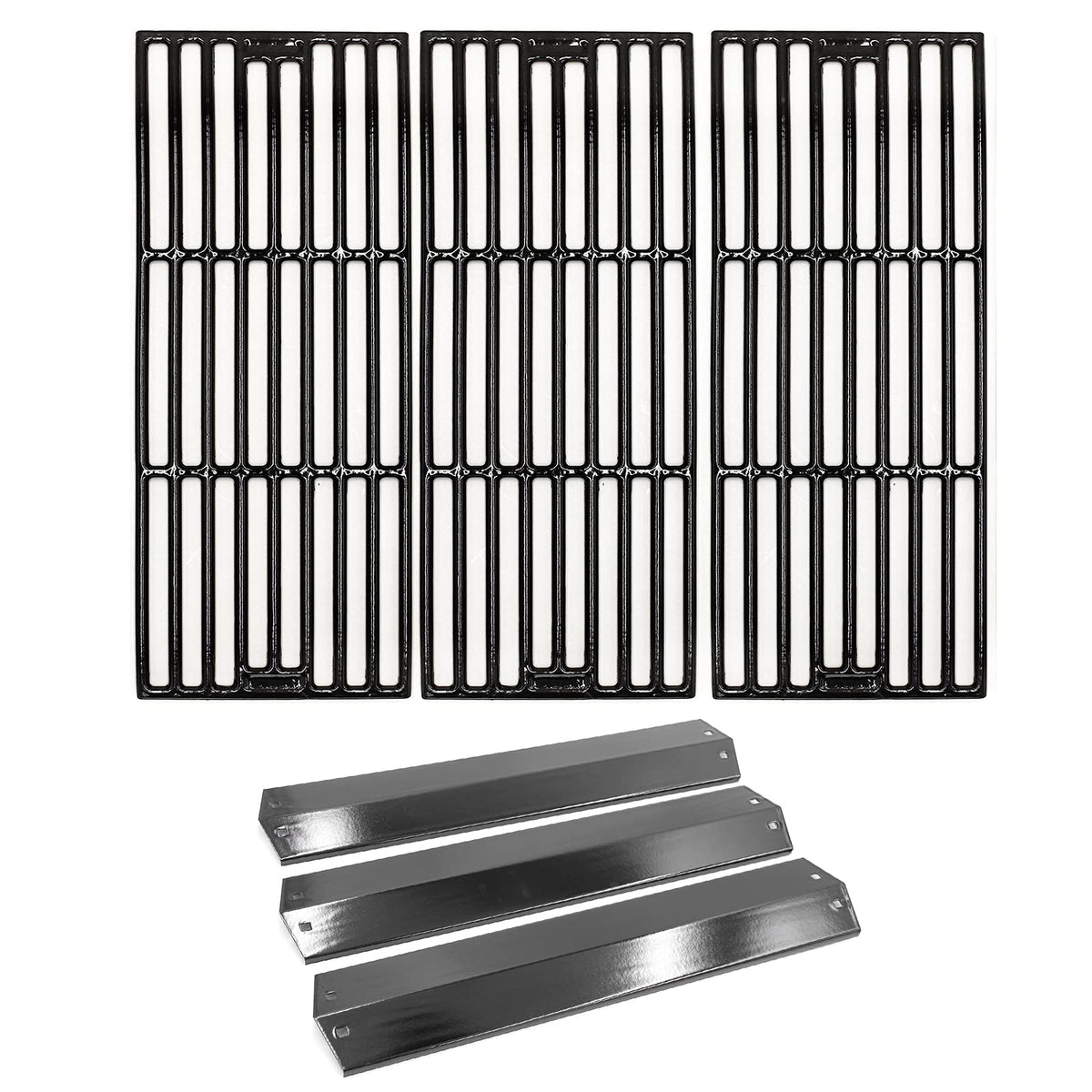 Hongso porcelain steel heat plate for Chargriller delivers even heating