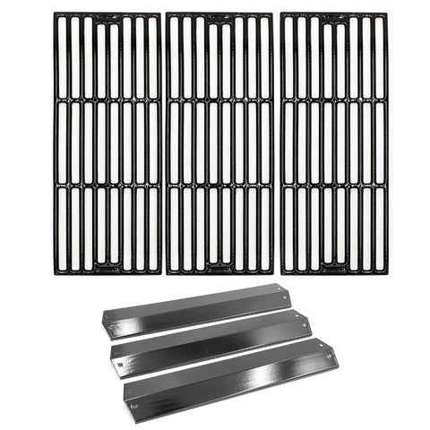 Hongso porcelain steel heat plate for Chargriller delivers even heating