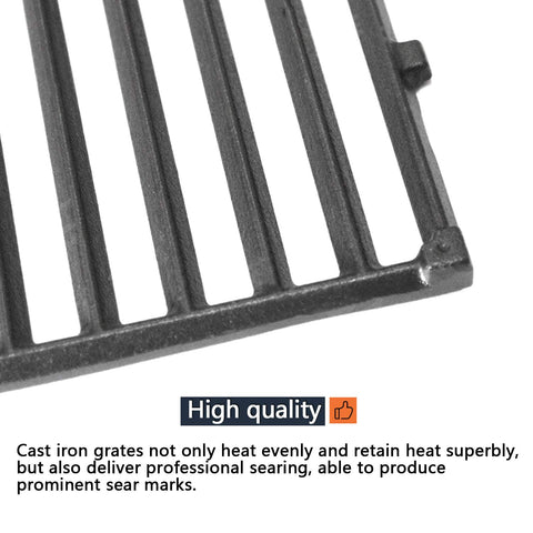 Hongso two-tab grate design ready for installation.