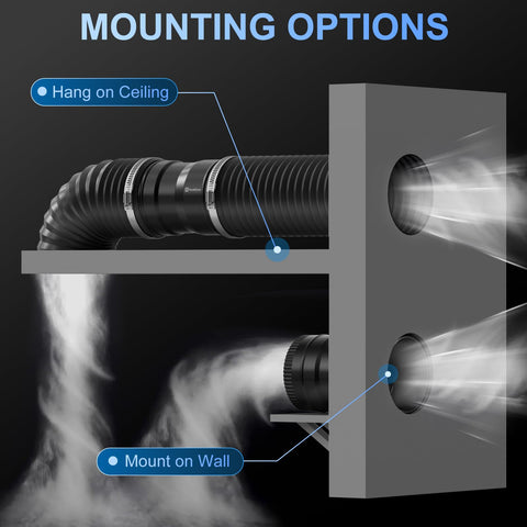 Hon&Guan control panel image highlights adjustable speed for customized ventilation.