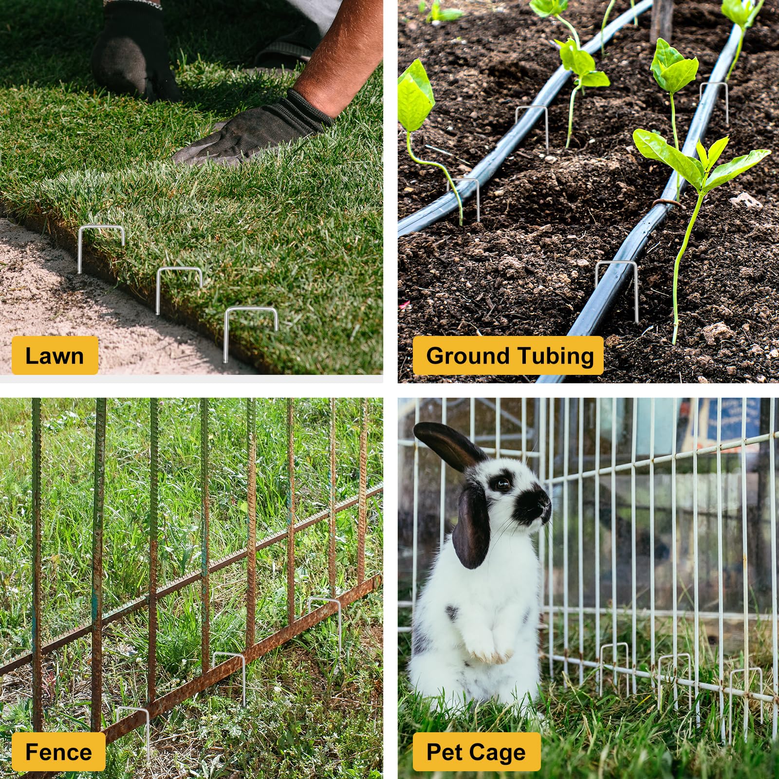 HongWay stakes suitable for festival decorations and yard ground setups.