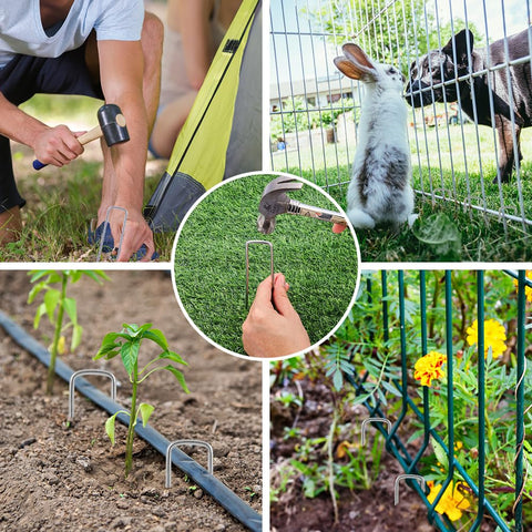 HongWay ground-cover adjustable stakes adapt to different uses.