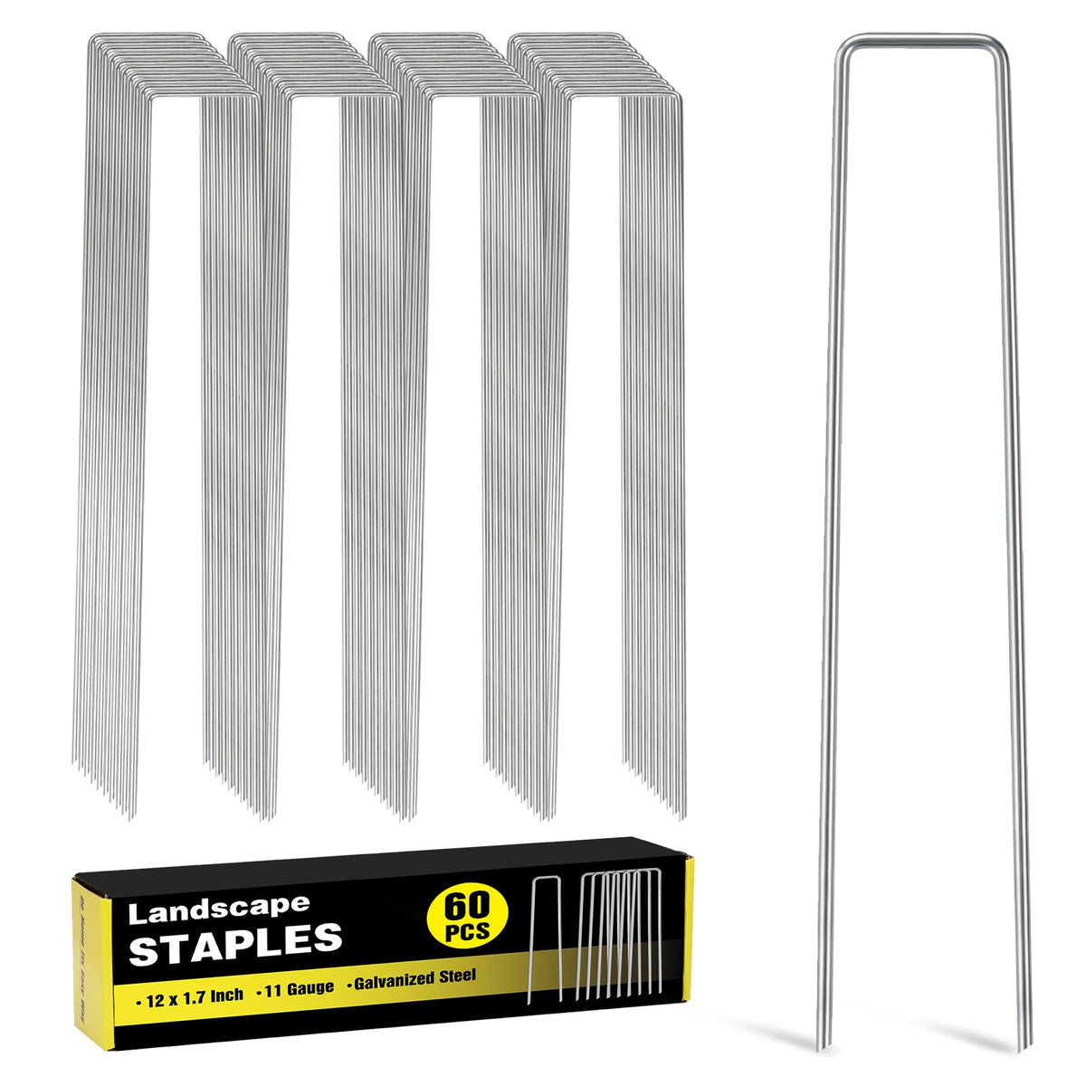 HongWay landscape staples 12-inch for securing fabric and turf