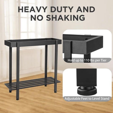Honla metal plant stand rustproof frame suitable for indoor and outdoor use.