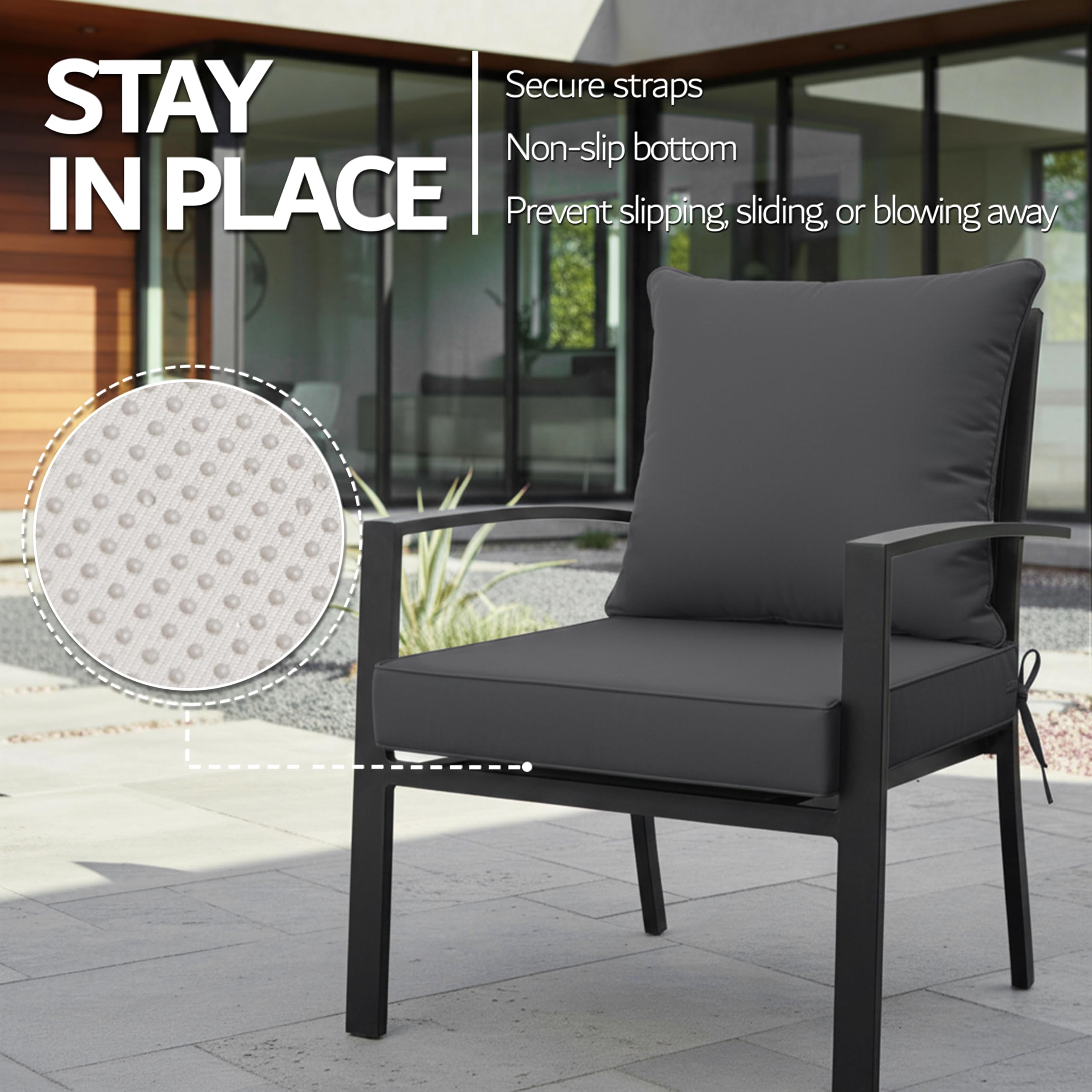 Honorbox 28D high-density foam seat cushion provides reliable support