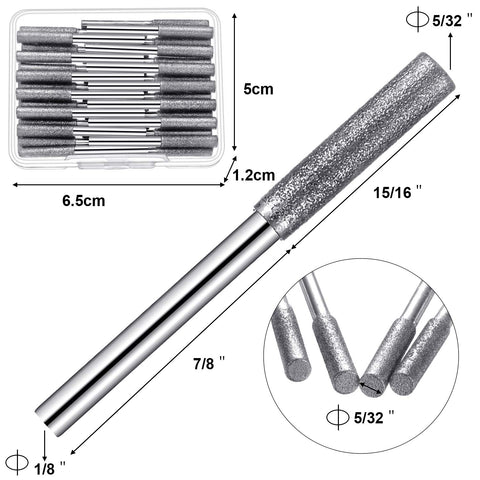 Honoson 4 mm grinding head designed for fast, precise sharpening