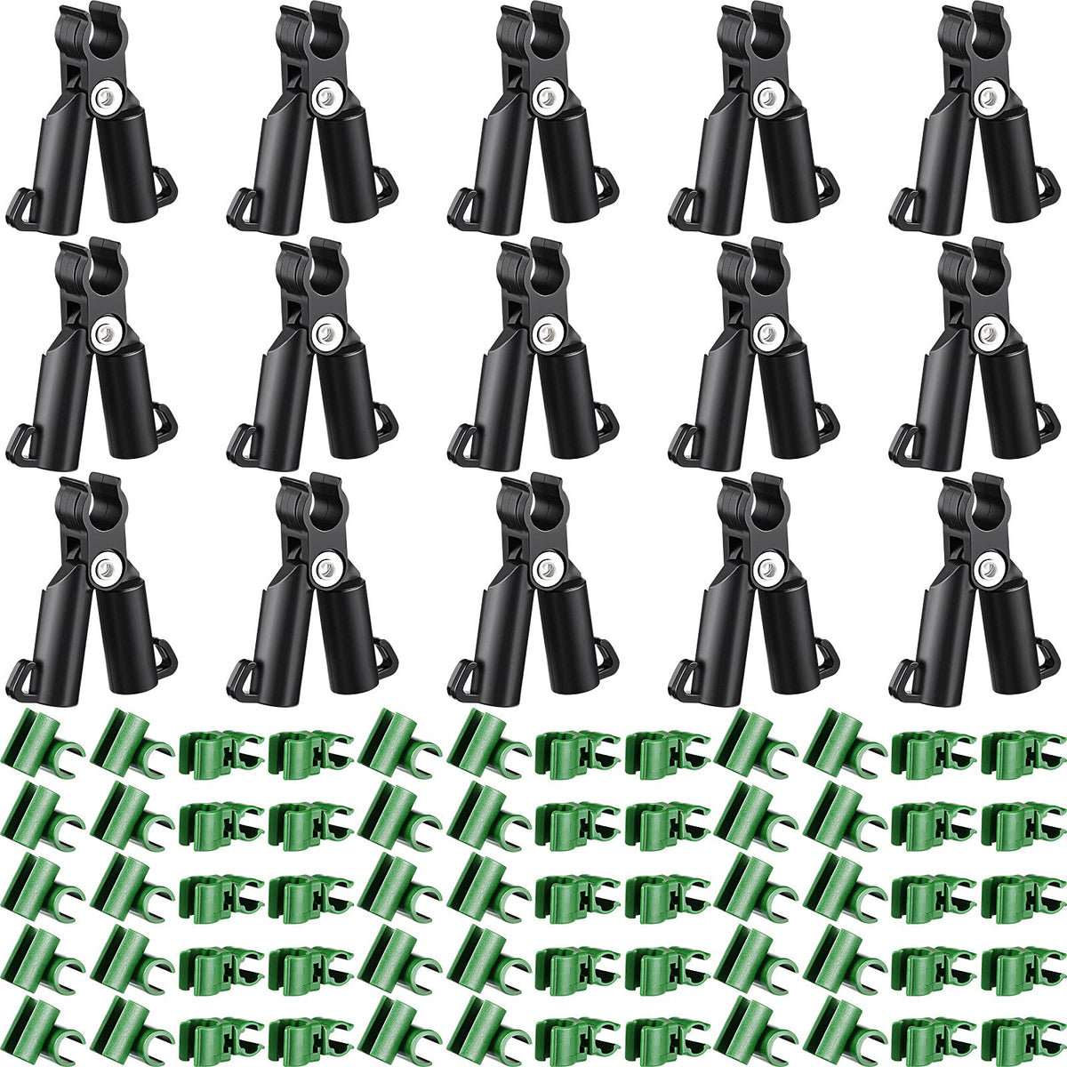 Honoson A-type connector clip stabilizes climbing plants on a trellis.