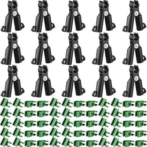 Honoson A-type connector clip stabilizes climbing plants on a trellis.