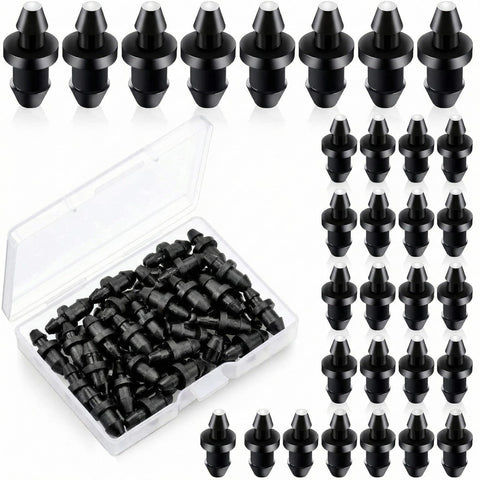 Honoson drip irrigation plug with barbed end cap, ideal for secure connections in outdoor watering setups.