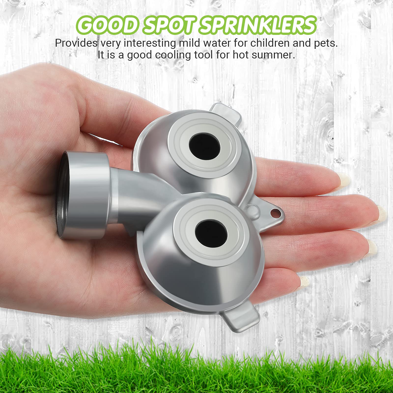Honoson durable metal body withstands outdoor weather.