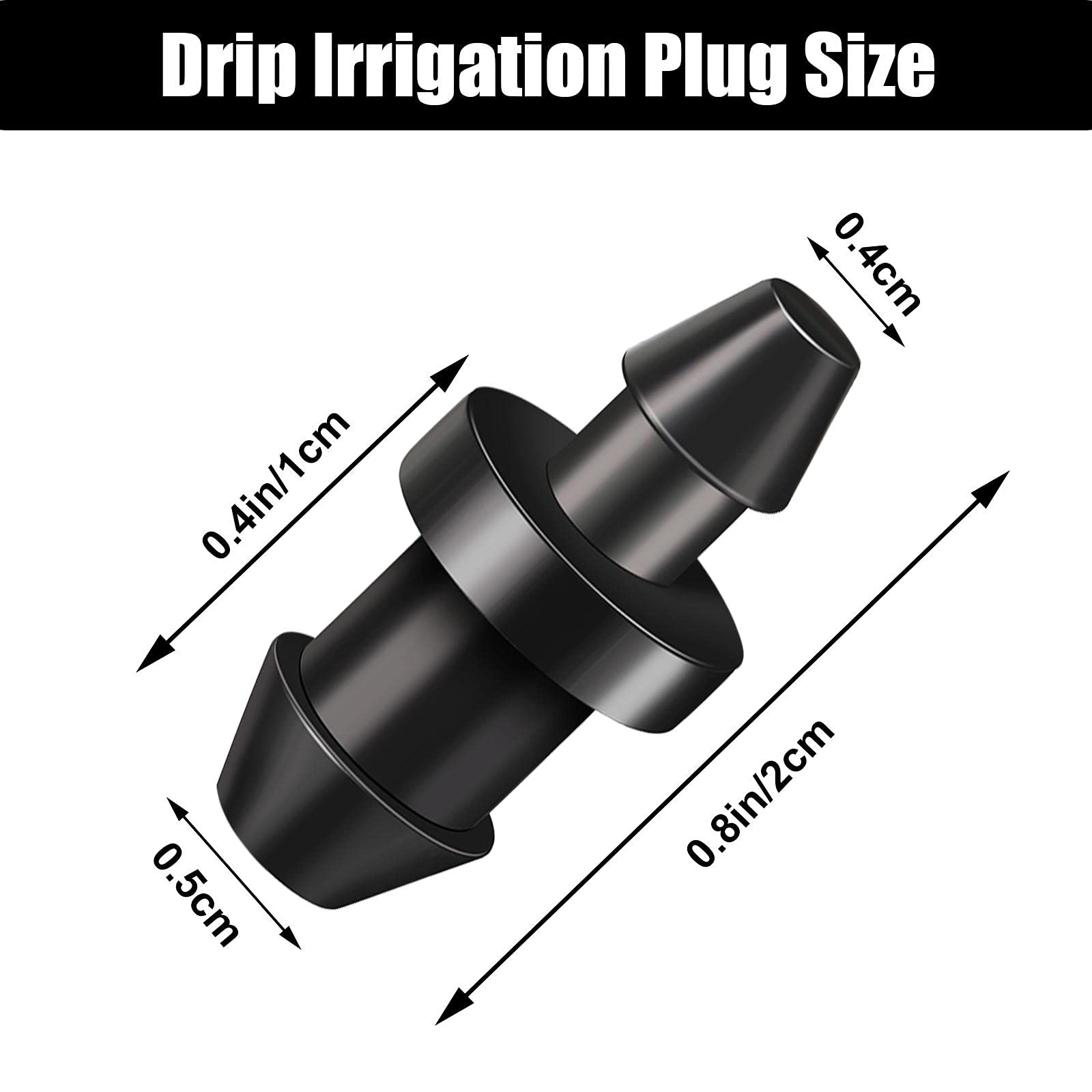 Honoson end-cap 5-7mm fits holes for a secure seal.