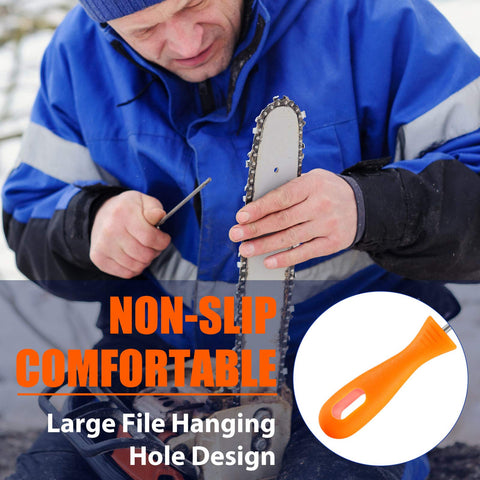 Honoson sharpener 5-32-inch file for precise chainsaw sharpening