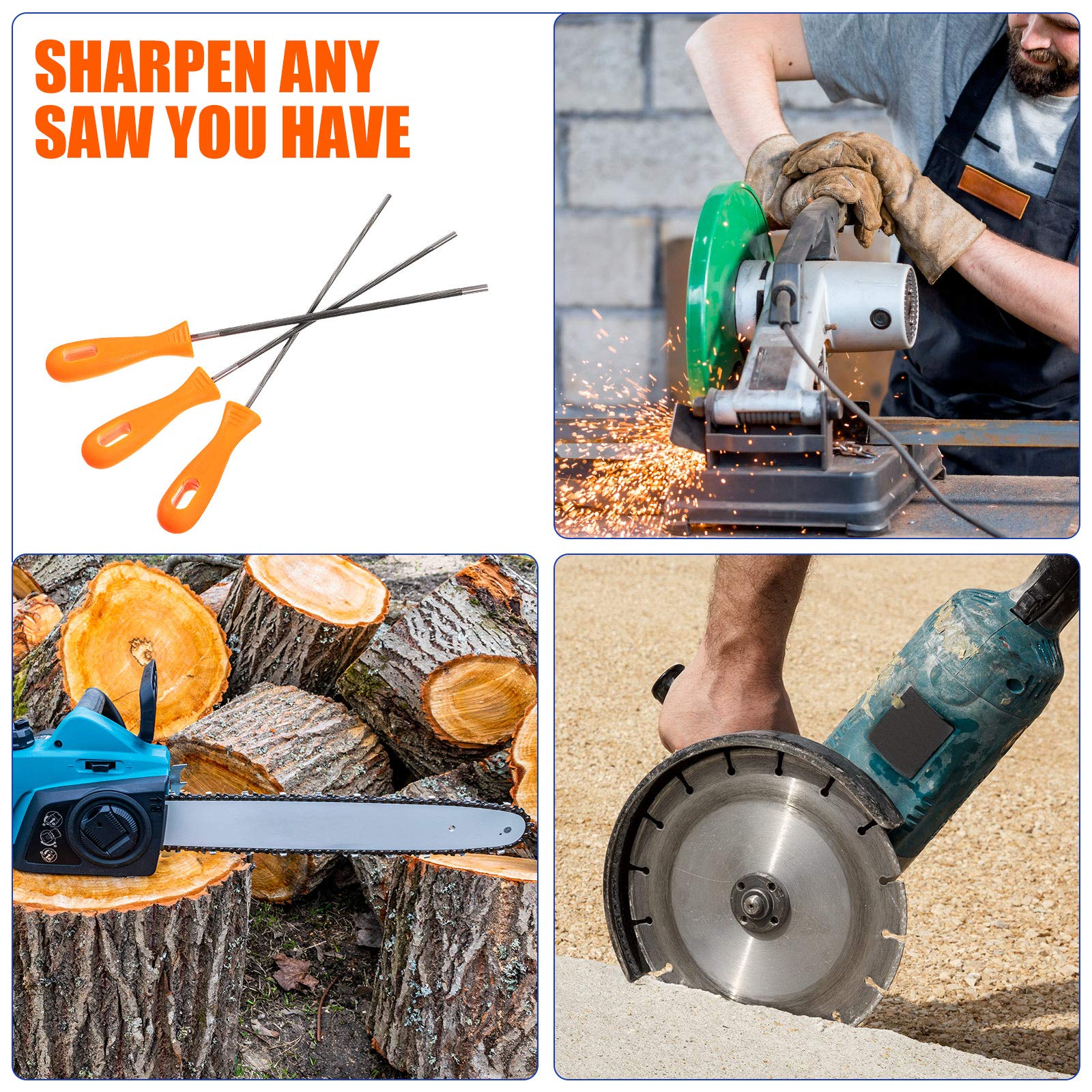 Honoson sharpener with a large hanging hole for easy storage